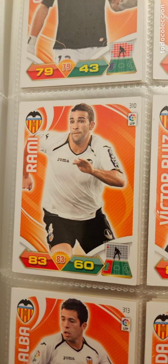 Fu&szlig;ball-Sticker: 310 Rami Valencia adrenalyn 2011 2012 11 12 trading card