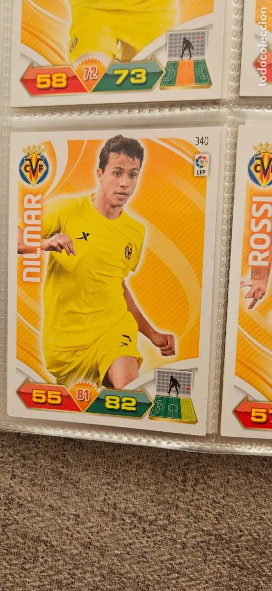 Cromos de f&uacute;tbol: 340 Nilmar Villarreal adrenalyn 2011 2012 11 12 trading card