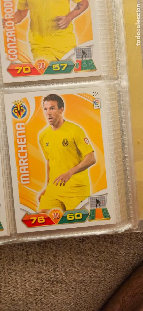 Cromos de f&uacute;tbol: 333 Marchena Villarreal adrenalyn 2011 2012 11 12 trading card