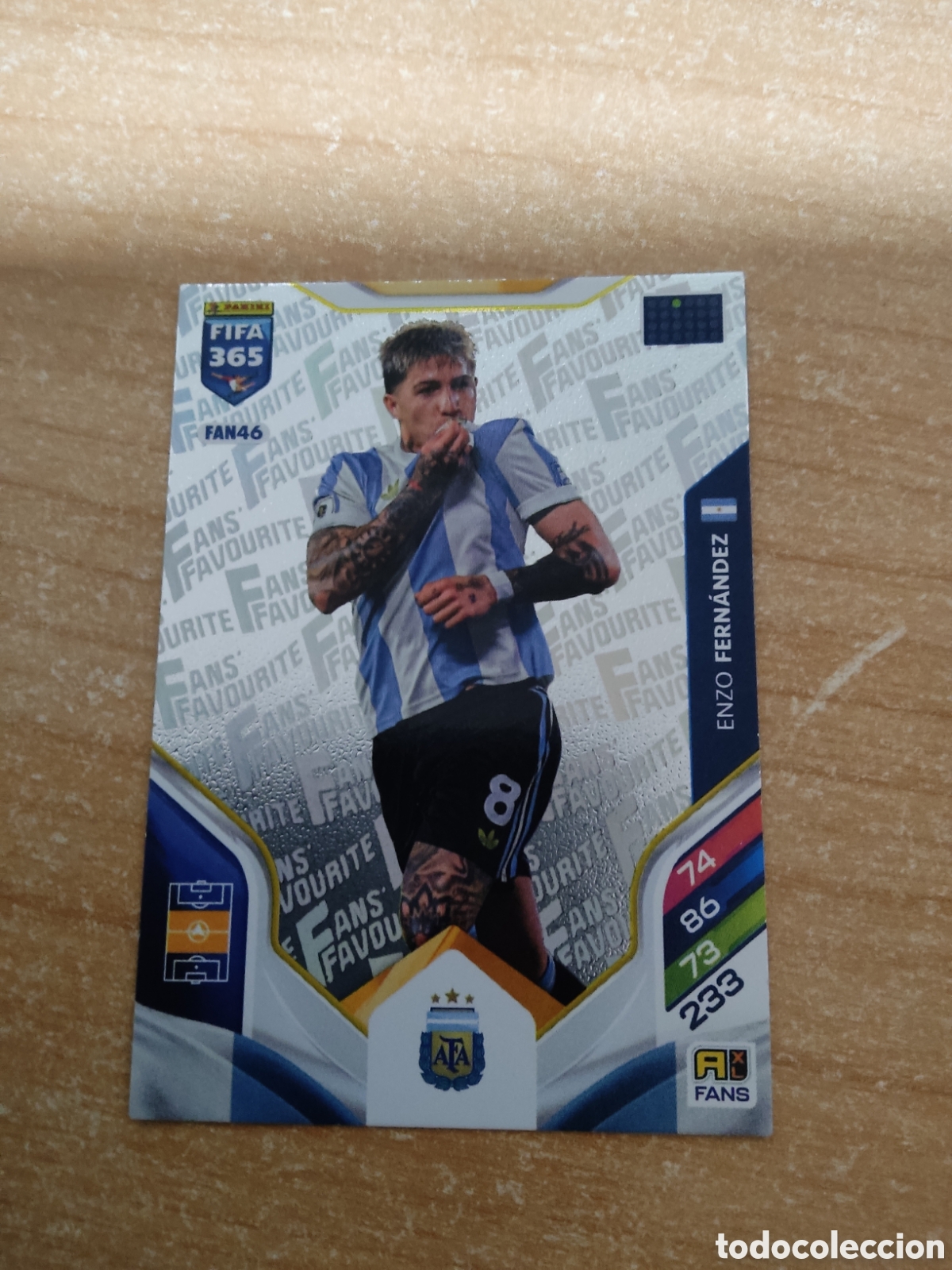 Cromos de f&uacute;tbol: FAN46 ENZO FERNANDEZ ARGENTINA FIFA 365 ADRENALYN 2026
