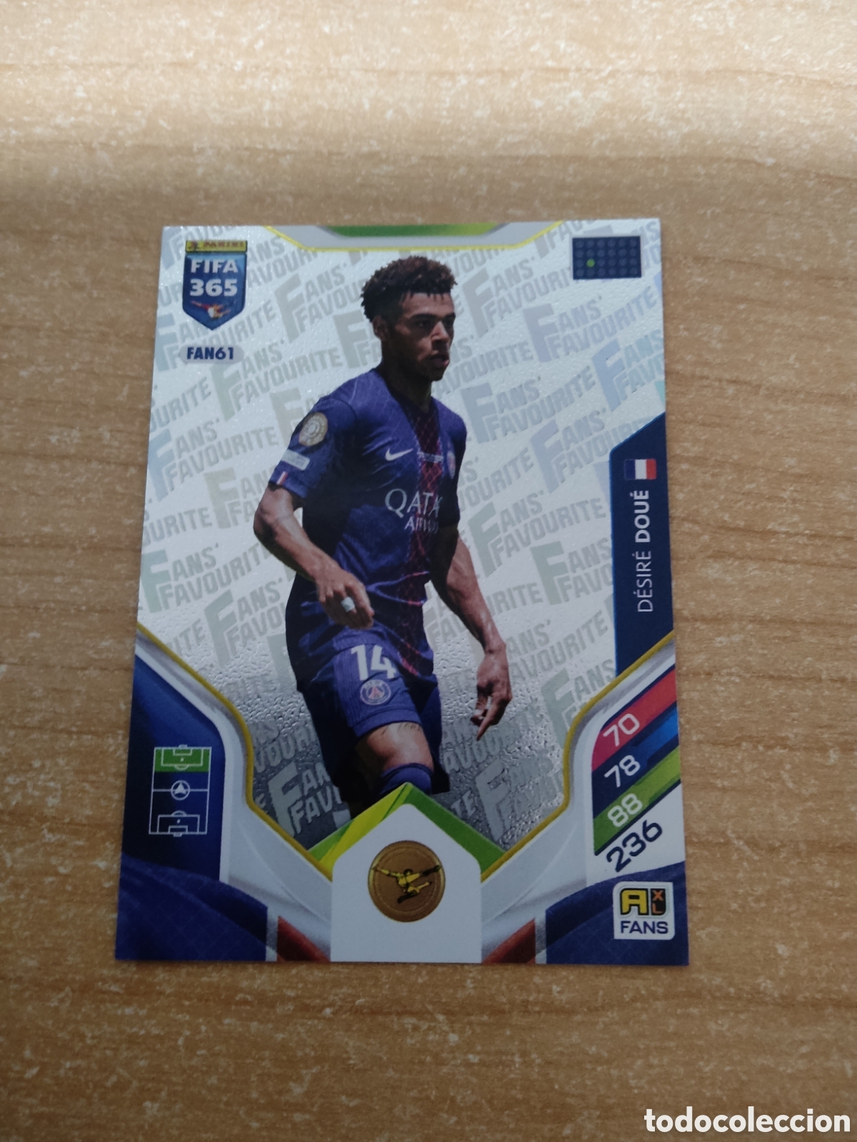 Cromos de f&uacute;tbol: FAN61 DESIRE DOUE PSG FIFA 365 ADRENALYN 2026