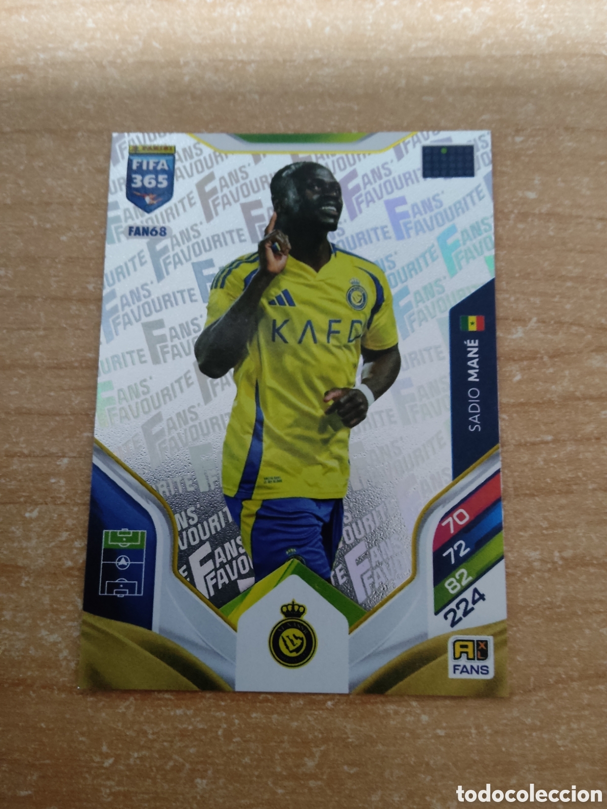 Cromos de f&uacute;tbol: FAN68 SADIO MANE AL NASSR FIFA 365 ADRENALYN 2026