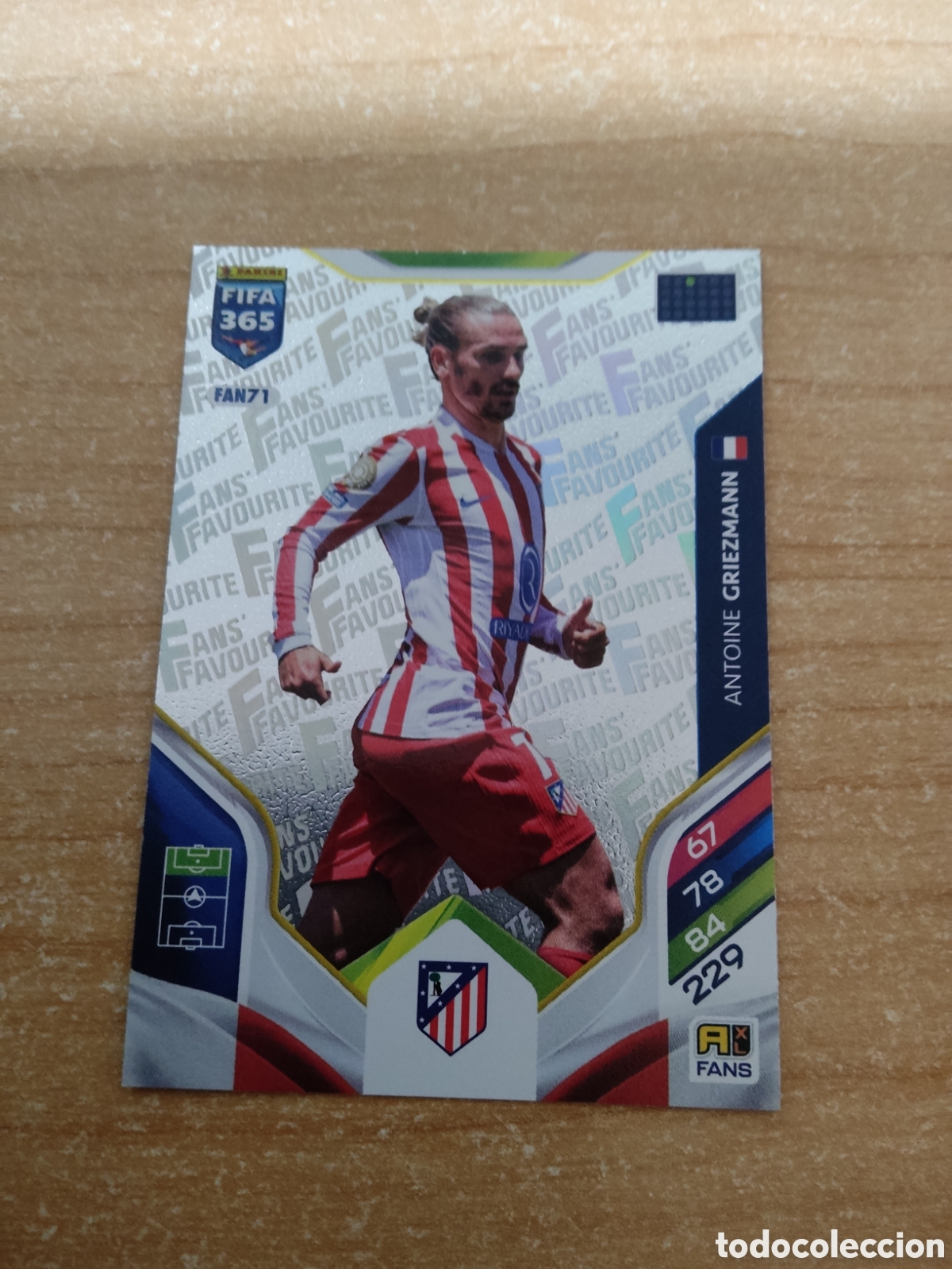 Cromos de f&uacute;tbol: FAN71 ANTOINE GRIEZMANN ATLETICO MADRID FIFA 365 ADRENALYN 2026