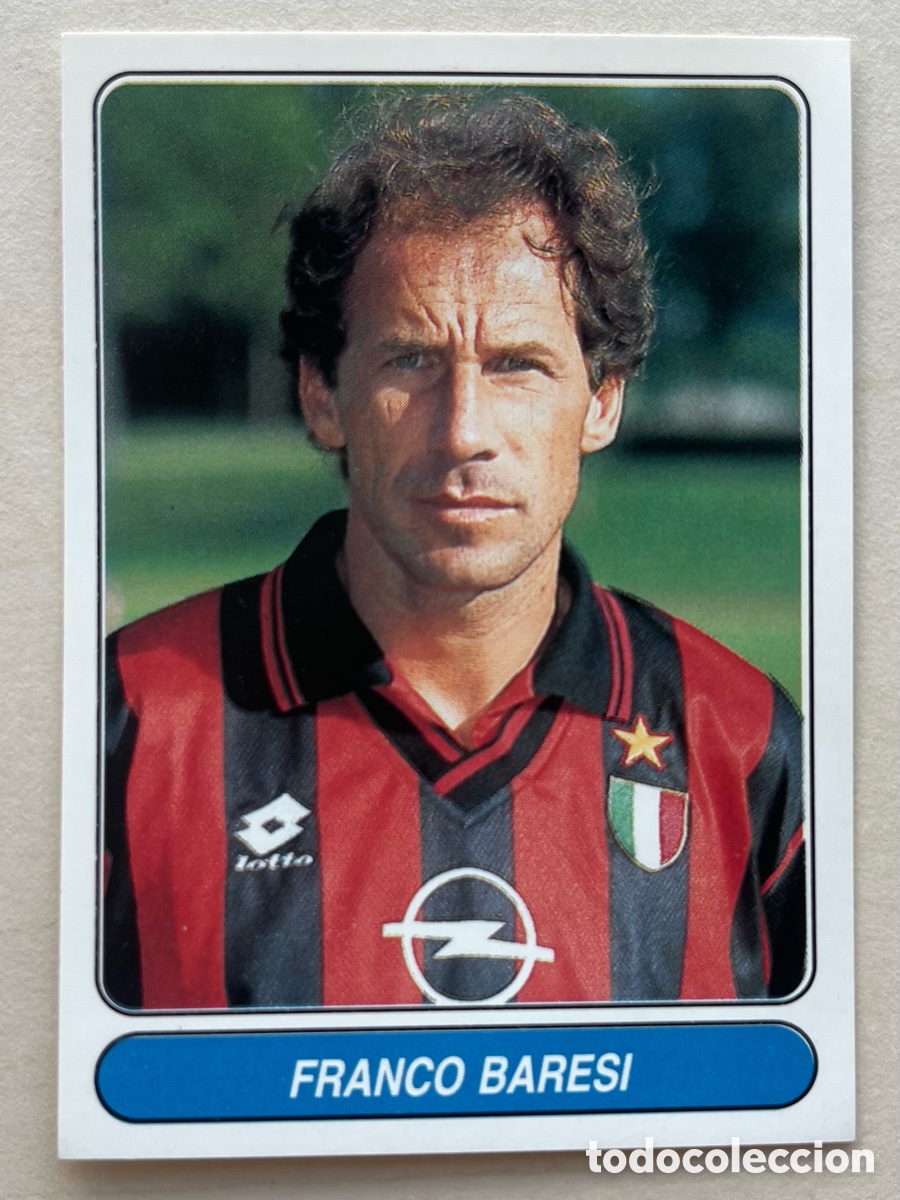 Cromos de f&uacute;tbol: Baresi #22 European Stars 1996-97 - AC Milan