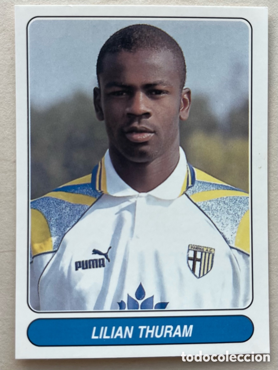 Cromos de f&uacute;tbol: Liliam Thuram #49 European Stars 1996-97 - Parma AC