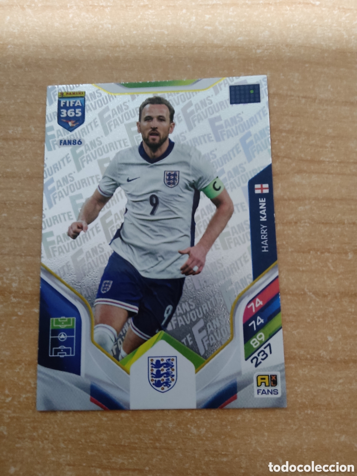 Cromos de f&uacute;tbol: FAN86 HARRY KANE INGLATERRA FIFA 365 ADRENALYN 2026