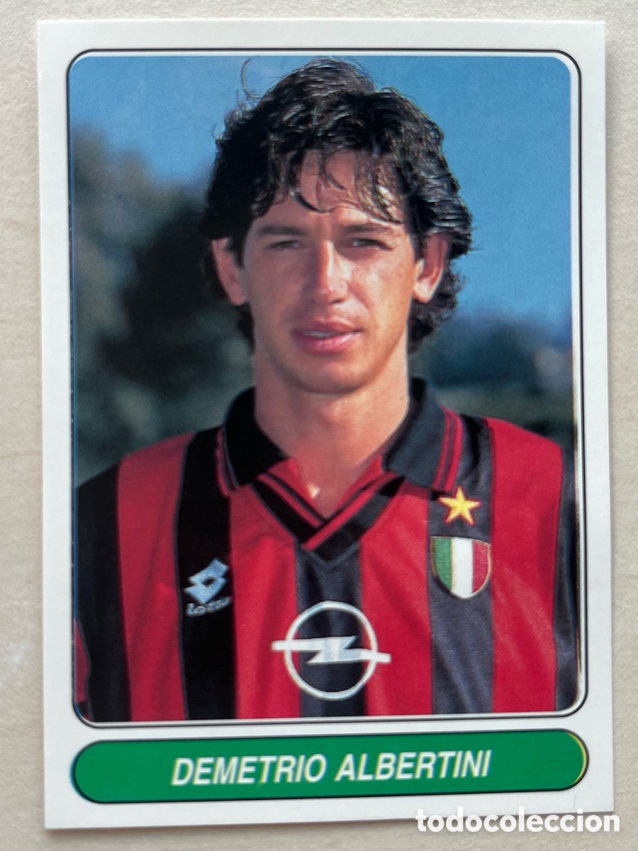 Cromos de f&uacute;tbol: Albertini #52 European Stars 1996-97 - AC Milan