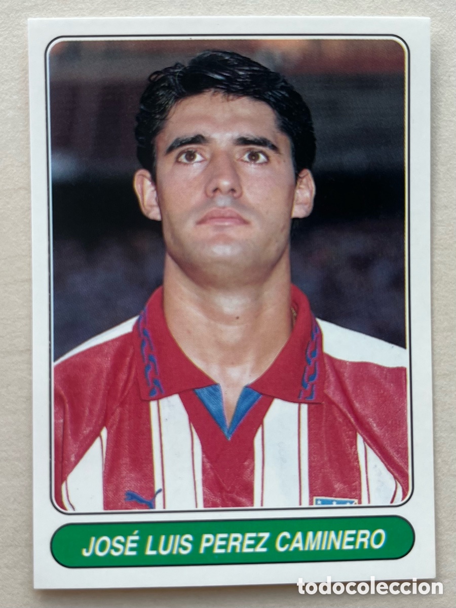 Cromos de f&uacute;tbol: Caminero #53 European Stars 1996-97 - Atl&eacute;tico de Madrid