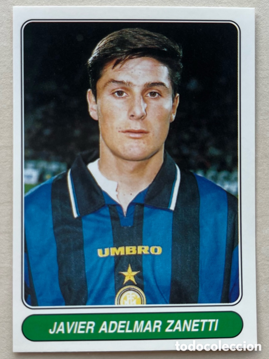 Cartes &agrave; collectionner de Football: Zanetti #87 European Stars 1996-97 - Inter de Milan