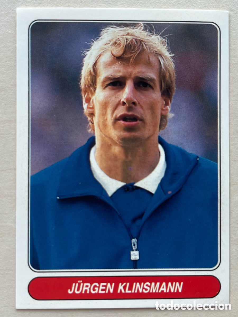 Cartes &agrave; collectionner de Football: Klinsmann #102 European Stars 1996-97 - Alemania