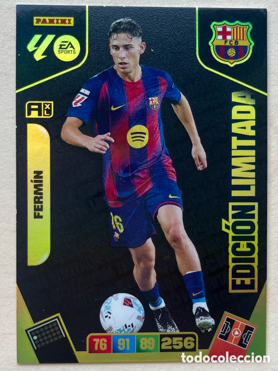 Cromos de f&uacute;tbol: Ferm&iacute;n L&oacute;pez Edici&oacute;n Limitada Adrenalyn XL 2025-26 - FC Barcelona
