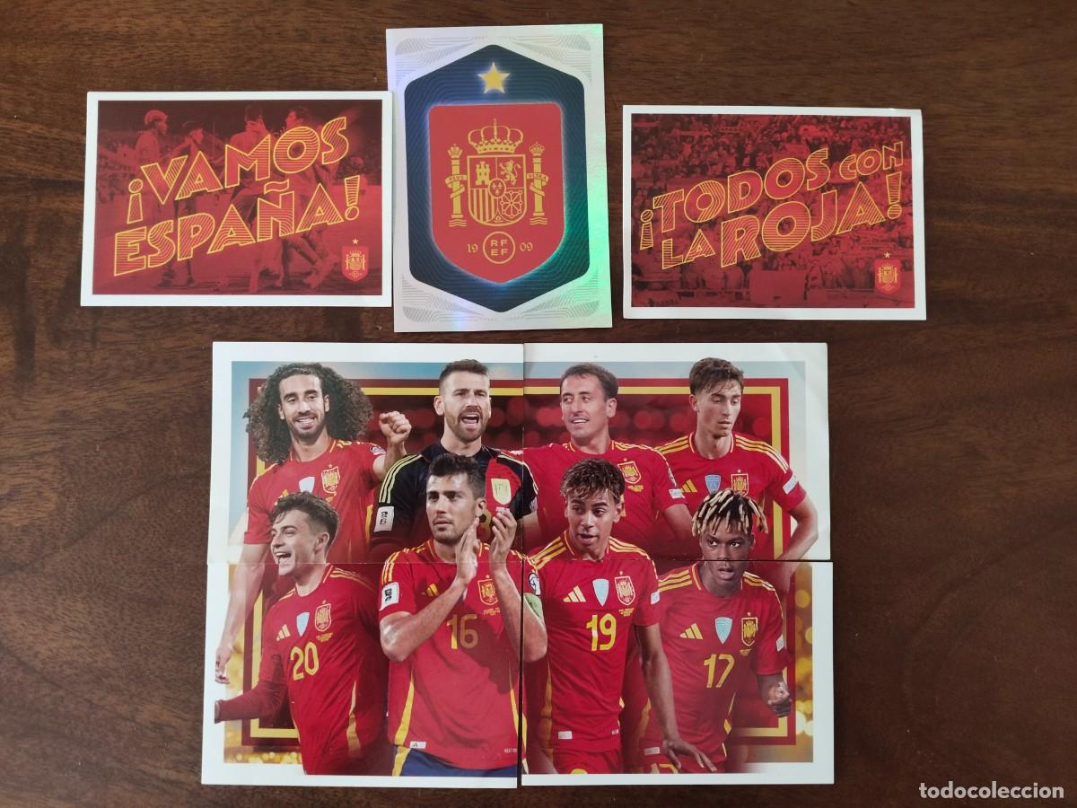 Cromos de f&uacute;tbol: Cromos Selecci&oacute;n Espa&ntilde;ola. Mundial 2026.