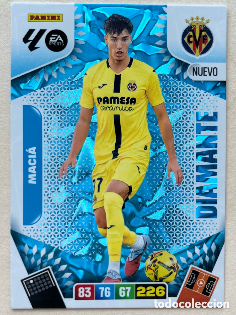 Cromos de f&uacute;tbol: Maci&aacute; Nuevo Diamante Adrenalyn XL 2025-26 - Villarreal
