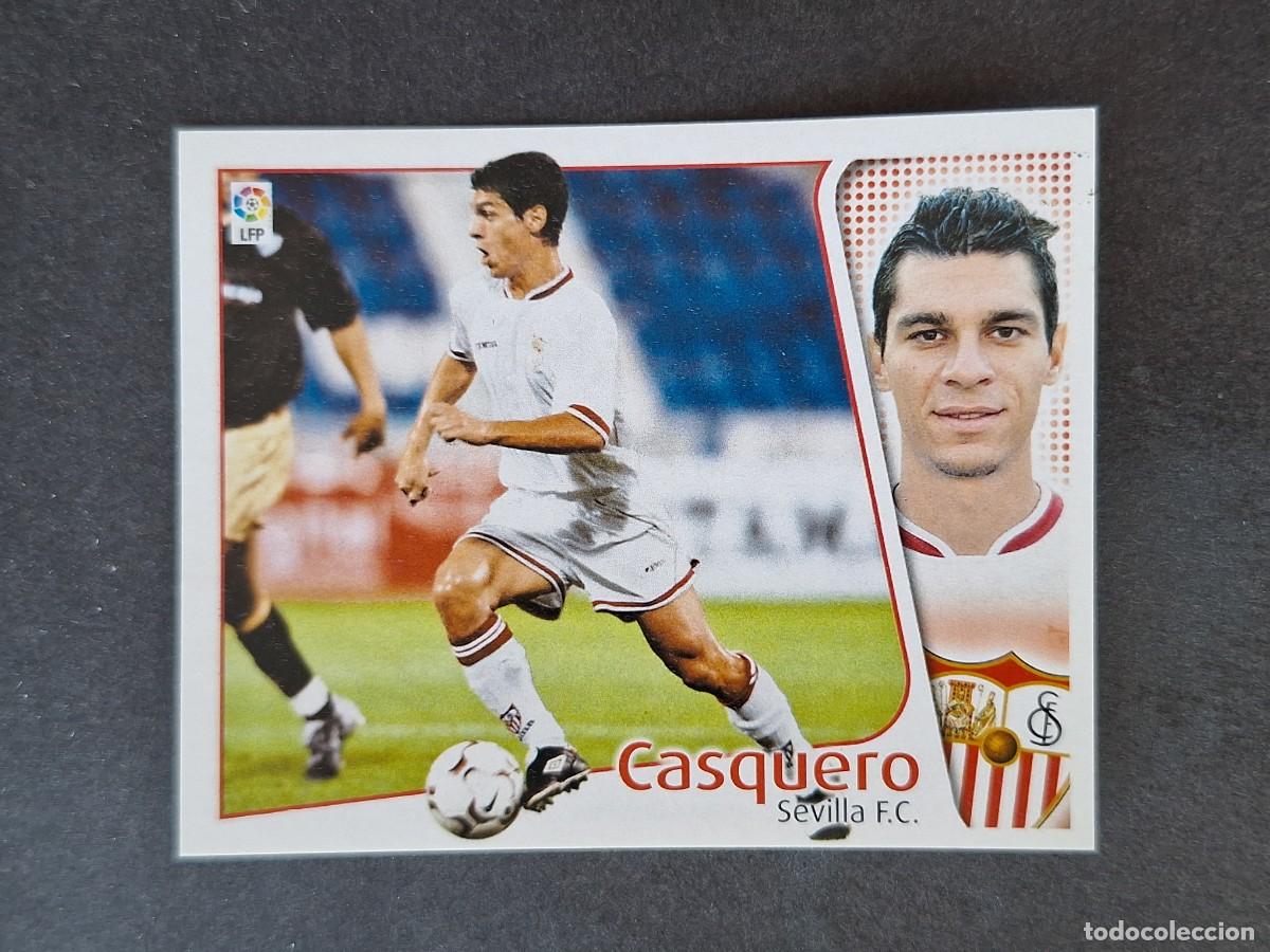 Cromos de f&uacute;tbol: L5 CASQUERO SEVILLA F. C. LIGA ESTE 2004 2005 04 05 NUNCA PEGADO SIN PEGAR