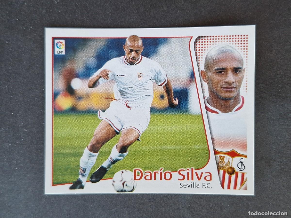 Cromos de f&uacute;tbol: L5 DARIO SILVA SEVILLA F. C. LIGA ESTE 2004 2005 04 05 NUNCA PEGADO SIN PEGAR
