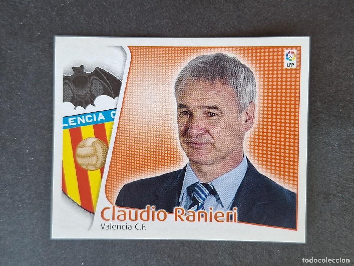 Cromos de f&uacute;tbol: L5 CLAUDIO RANIERI ENTRENADOR VALENCIA C. F. LIGA ESTE 2004 2005 04 05 NUNCA PEGADO SIN PEGAR