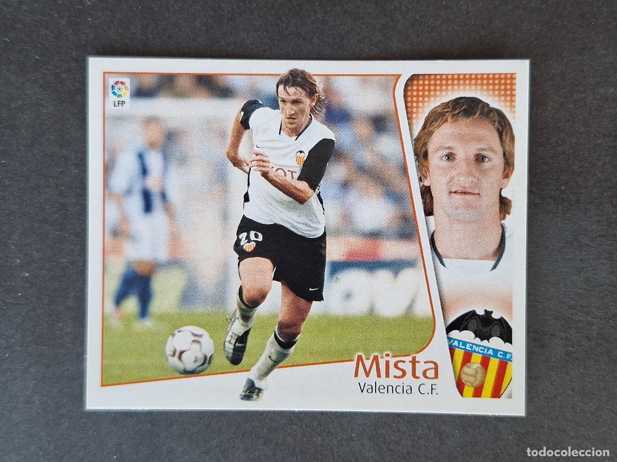 Cartes &agrave; collectionner de Football: L5 MISTA VALENCIA C. F. LIGA ESTE 2004 2005 04 05 NUNCA PEGADO SIN PEGAR