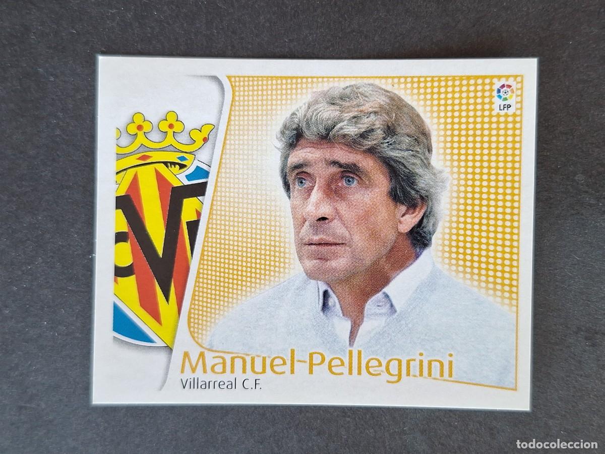 Cromos de f&uacute;tbol: L5 MANUEL PELLEGRINI ENTRENADOR VILLARREAL C. F. LIGA ESTE 2004 2005 04 05 NUNCA PEGADO SIN PEGAR