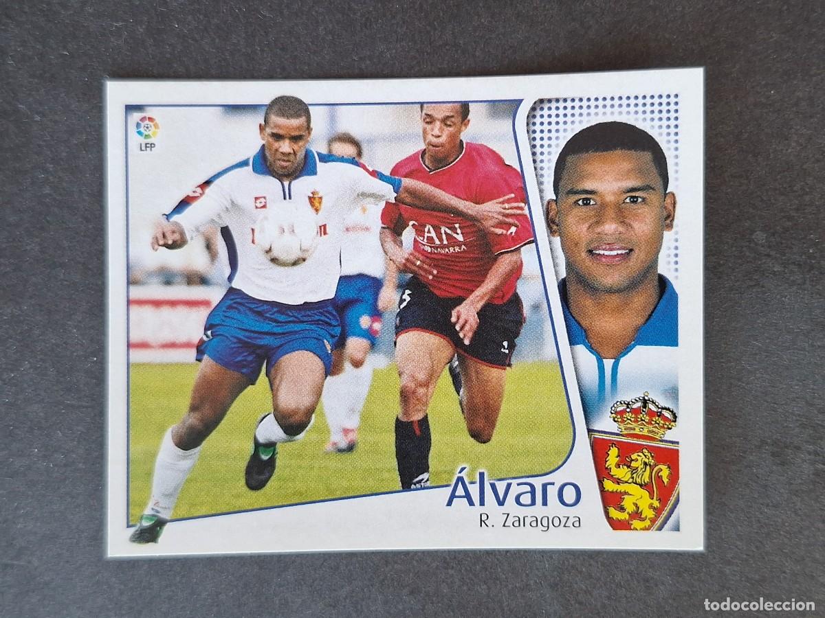 Cromos de f&uacute;tbol: L5 ALVARO REAL ZARAGOZA LIGA ESTE 2004 2005 04 05 NUNCA PEGADO SIN PEGAR