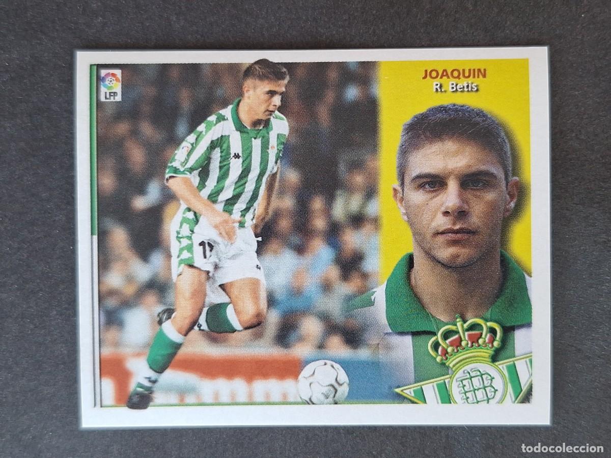 Cromos de f&uacute;tbol: L4 JOAQUIN REAL BETIS BALOMPIE LIGA ESTE 2002 2003 02 03 NUNCA PEGADO SIN PEGAR