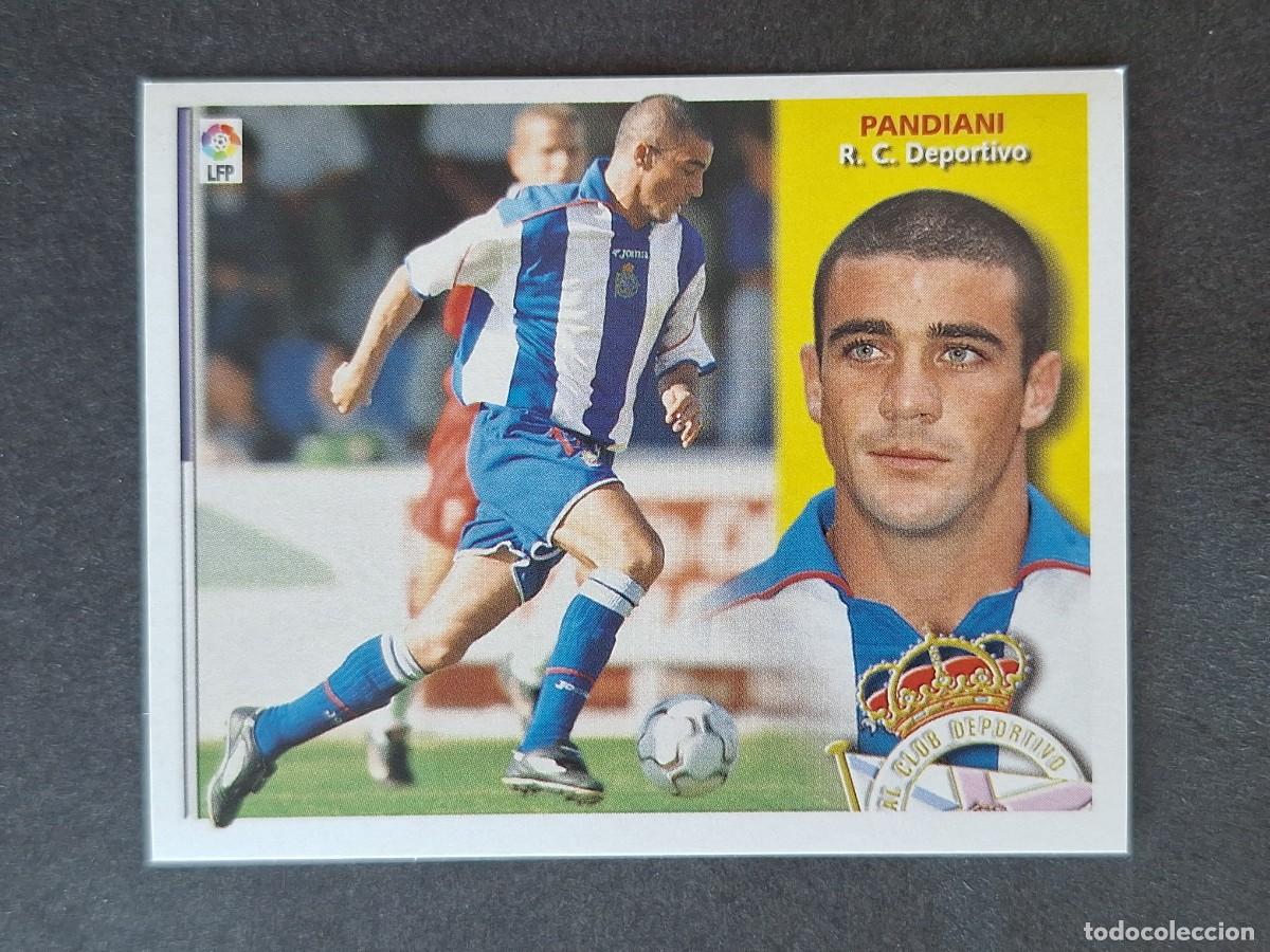 Cromos de f&uacute;tbol: L4 PANDIANI DEPORTIVO DE LA CORU&Ntilde;A LIGA ESTE 2002 2003 02 03 NUNCA PEGADO SIN PEGAR