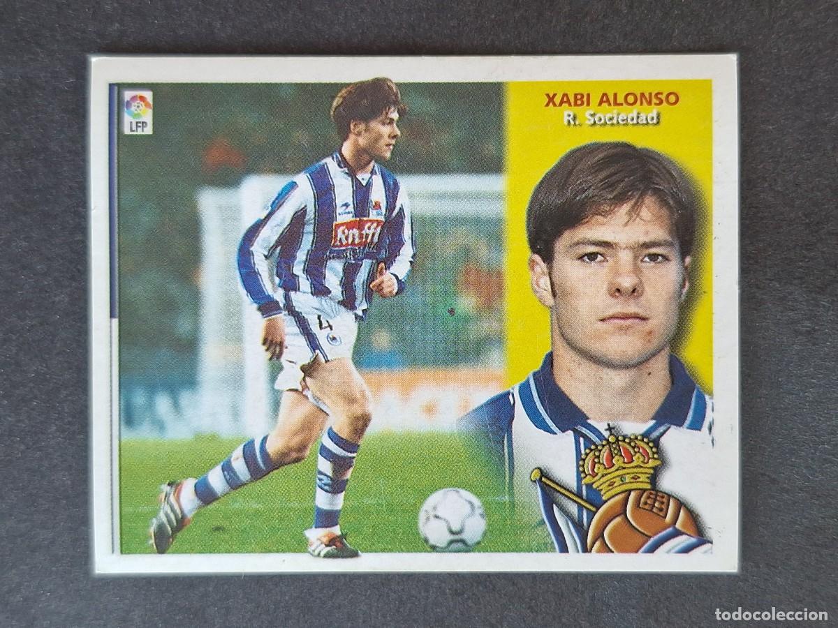 Cromos de f&uacute;tbol: L4 XABI ALONSO REAL SOCIEDAD LIGA ESTE 2002 2003 02 03 NUNCA PEGADO SIN PEGAR
