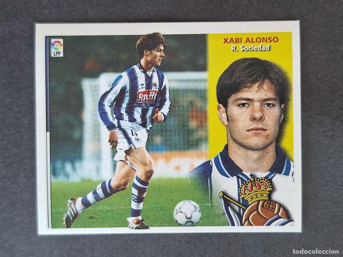 Cromos de f&uacute;tbol: L4 XABI ALONSO REAL SOCIEDAD LIGA ESTE 2002 2003 02 03 NUNCA PEGADO SIN PEGAR