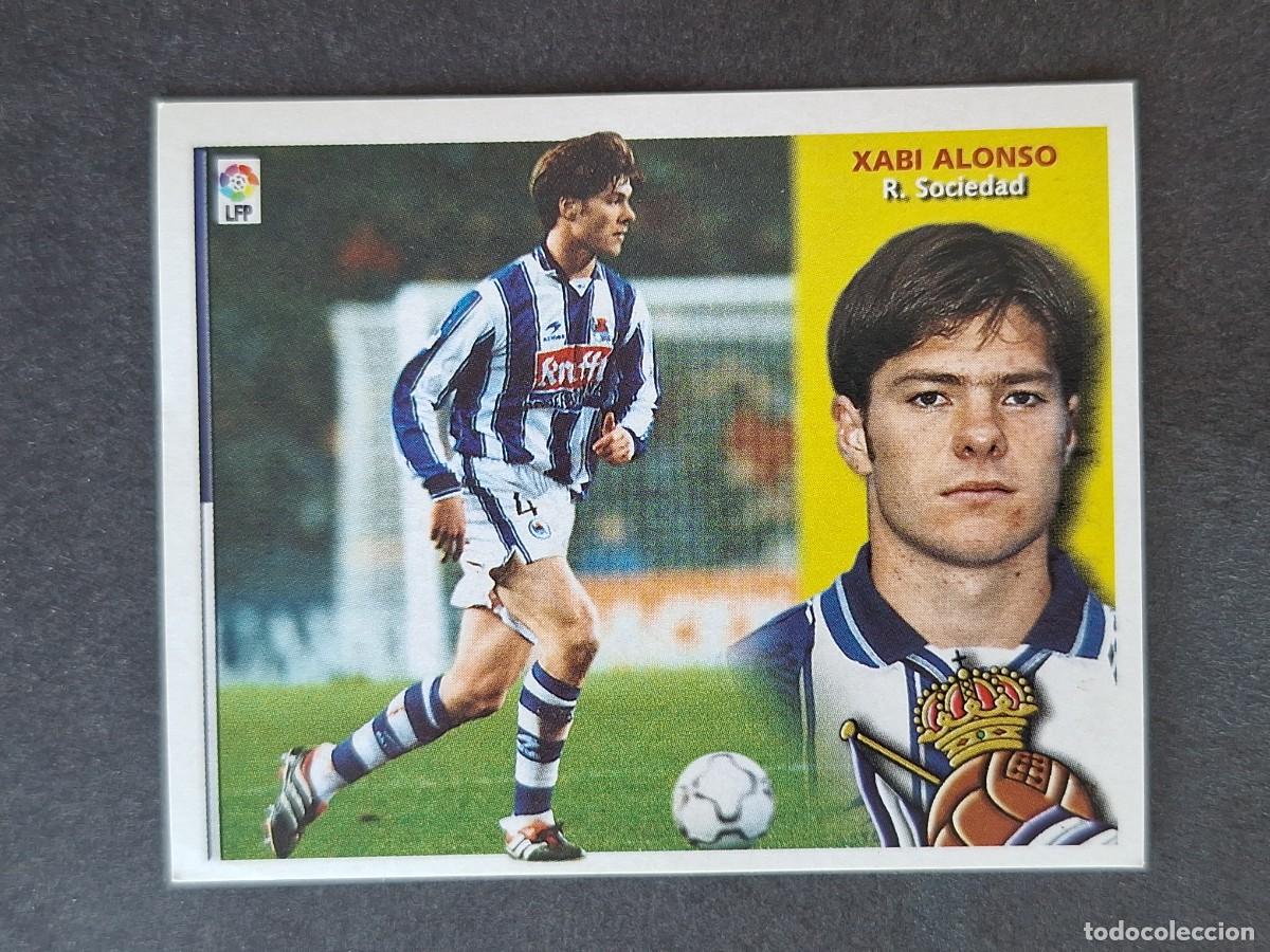 Cromos de f&uacute;tbol: L4 XABI ALONSO REAL SOCIEDAD LIGA ESTE 2002 2003 02 03 NUNCA PEGADO SIN PEGAR