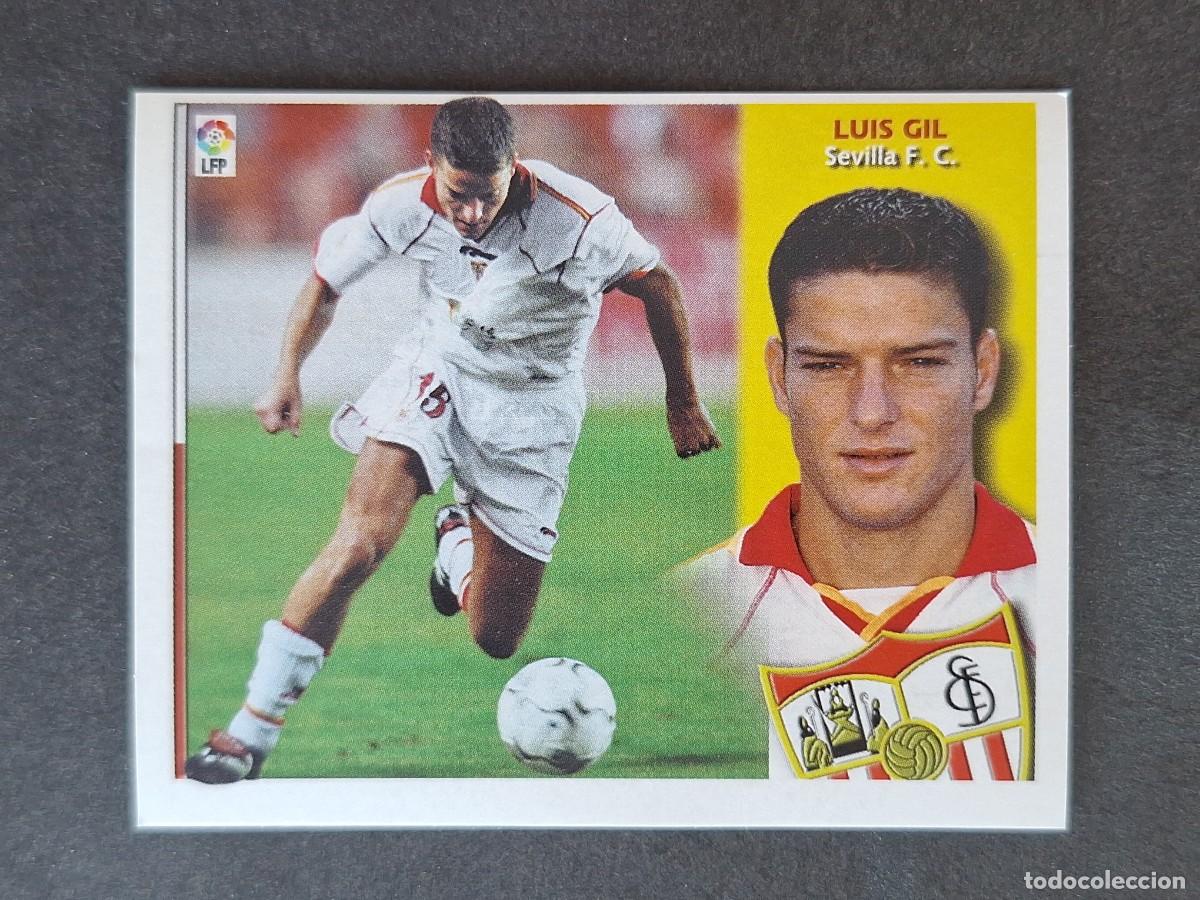 Cromos de f&uacute;tbol: L4 LUIS GIL SEVILLA F. C. LIGA ESTE 2002 2003 02 03 NUNCA PEGADO SIN PEGAR