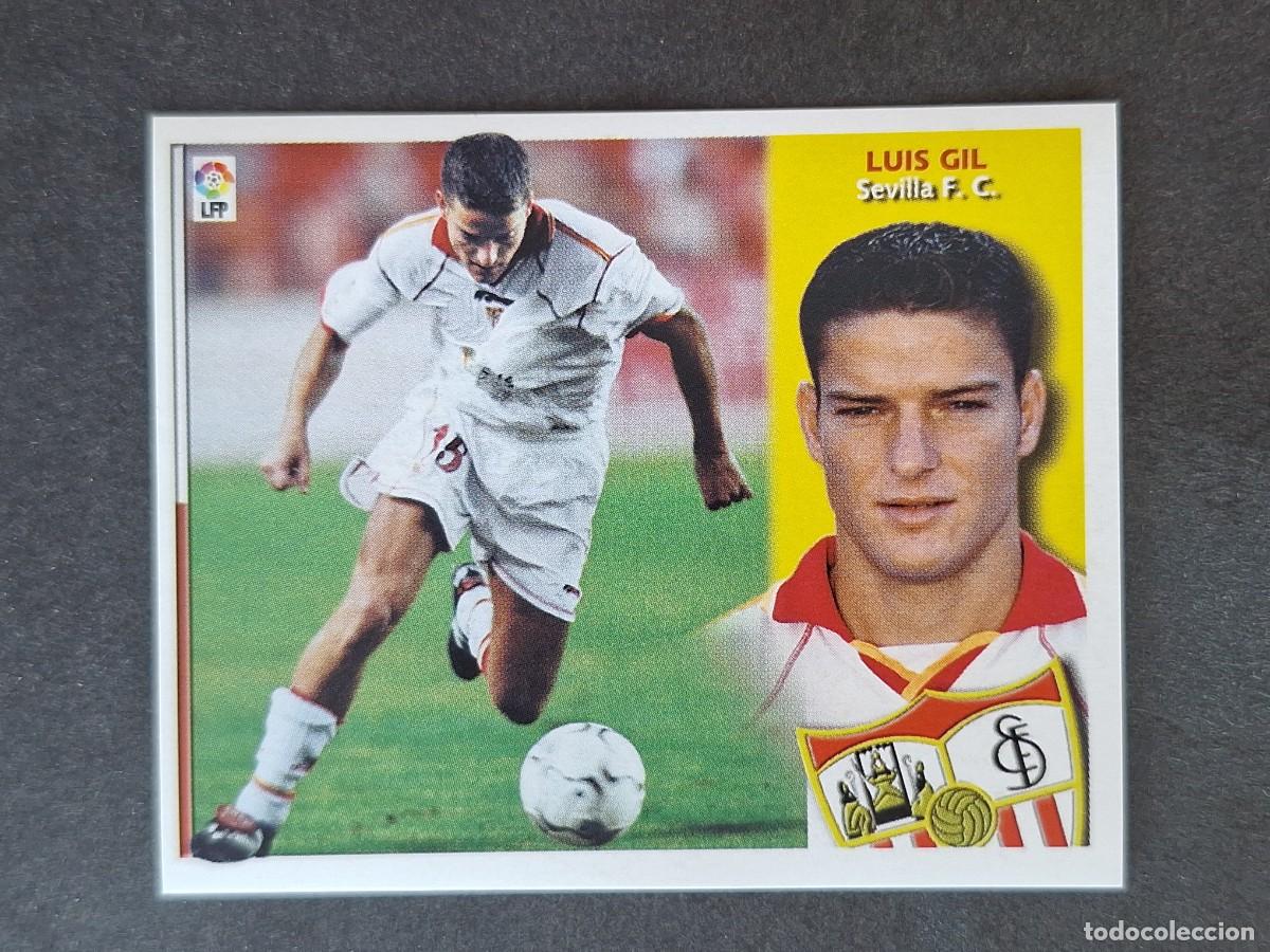 Cromos de f&uacute;tbol: L4 LUIS GIL SEVILLA F. C. LIGA ESTE 2002 2003 02 03 NUNCA PEGADO SIN PEGAR