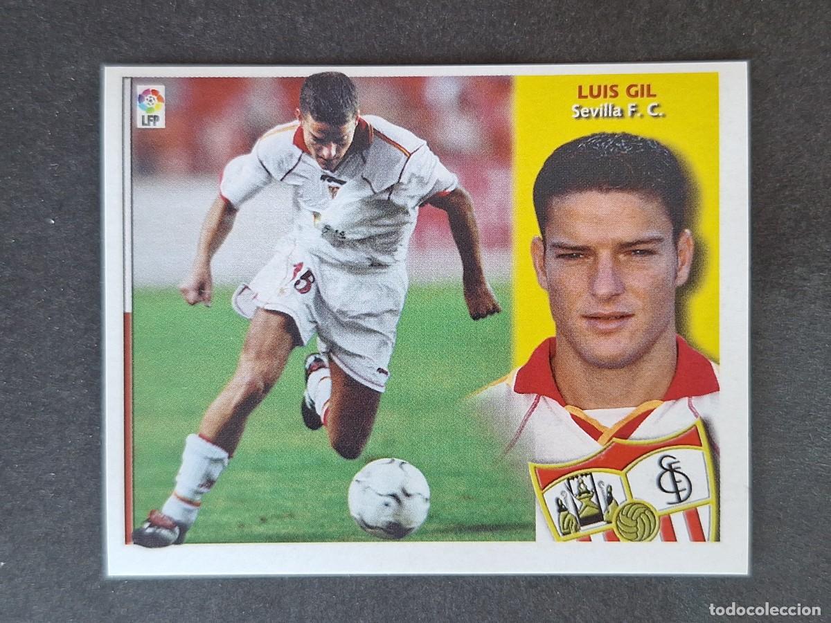 Cromos de f&uacute;tbol: L4 LUIS GIL SEVILLA F. C. LIGA ESTE 2002 2003 02 03 NUNCA PEGADO SIN PEGAR