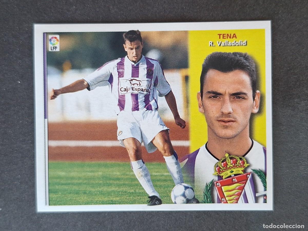 Cromos de f&uacute;tbol: L4 TENA REAL VALLADOLID LIGA ESTE 2002 2003 02 03 NUNCA PEGADO SIN PEGAR
