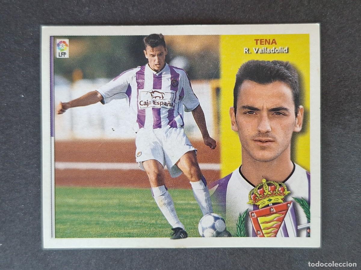 Cromos de f&uacute;tbol: L4 TENA REAL VALLADOLID LIGA ESTE 2002 2003 02 03 NUNCA PEGADO SIN PEGAR