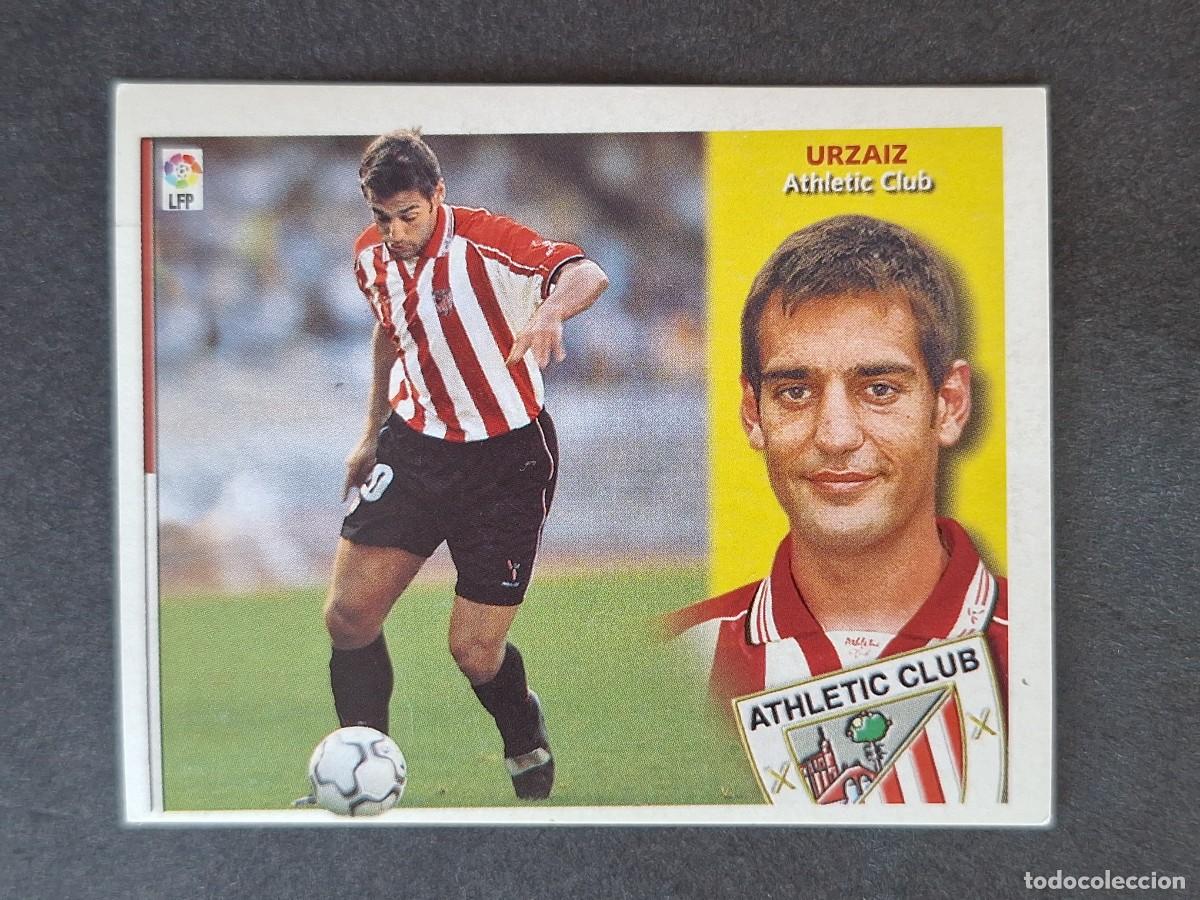 Cromos de f&uacute;tbol: L4 URZAIZ ATHLETIC CLUB DE BILBAO COLOCA LIGA ESTE 2002 2003 02 03 NUNCA PEGADO SIN PEGAR