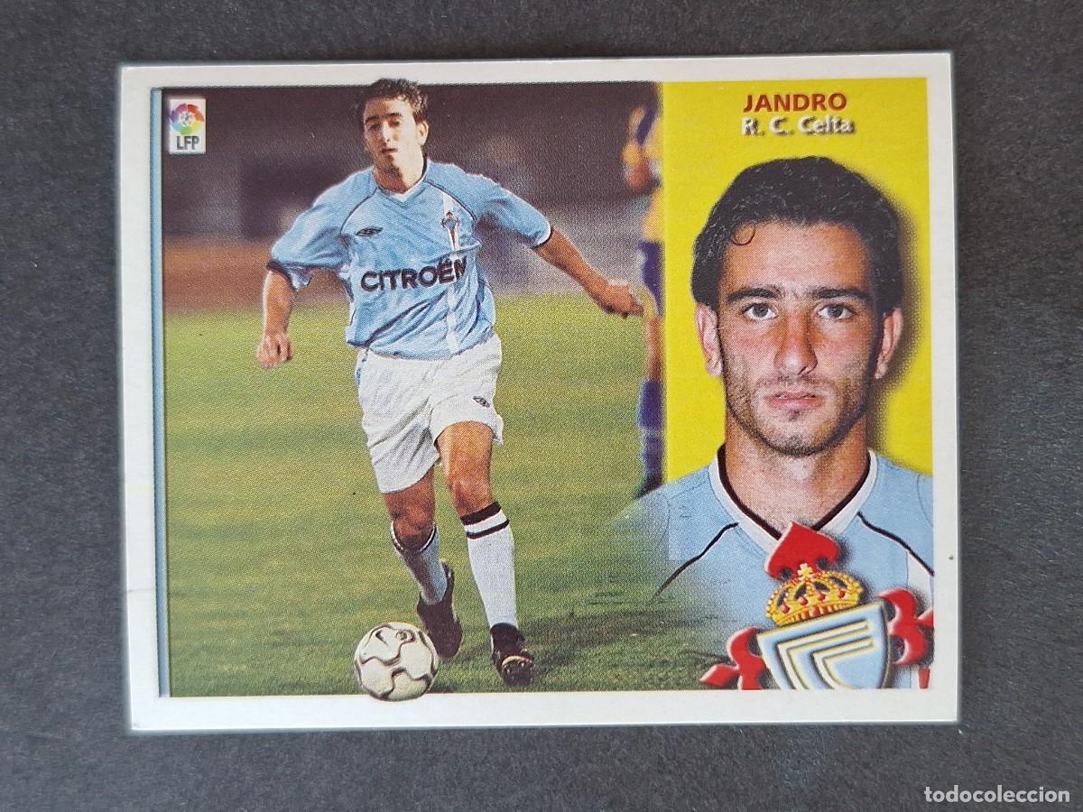 Cromos de f&uacute;tbol: L4 JANDRO CELTA DE VIGO COLOCA LIGA ESTE 2002 2003 02 03 NUNCA PEGADO SIN PEGAR