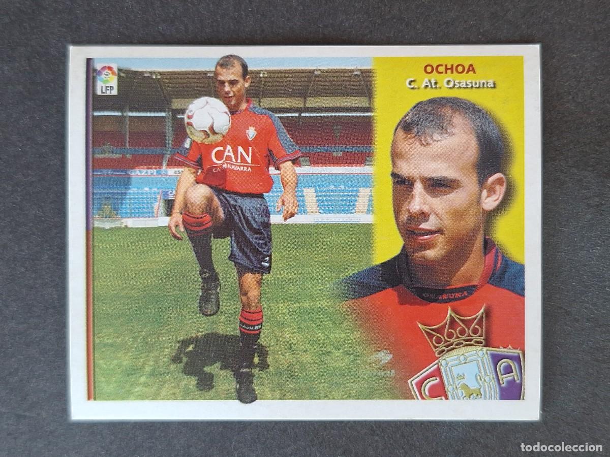 Cromos de f&uacute;tbol: L4 OCHOA C. A. OSASUNA COLOCA LIGA ESTE 2002 2003 02 03 NUNCA PEGADO SIN PEGAR