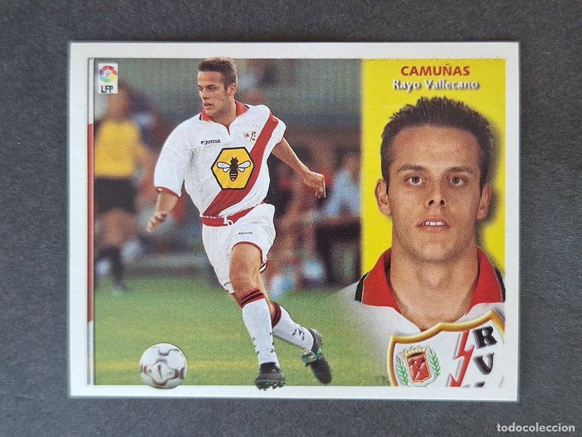 Cromos de f&uacute;tbol: L4 CAMU&Ntilde;AS RAYO VALLECANO COLOCA LIGA ESTE 2002 2003 02 03 NUNCA PEGADO SIN PEGAR