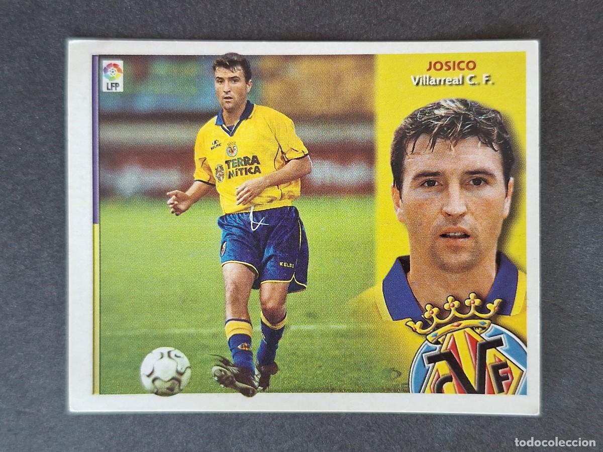 Cromos de f&uacute;tbol: L4 JOSICO VILLARREAL C. F. COLOCA LIGA ESTE 2002 2003 02 03 NUNCA PEGADO SIN PEGAR