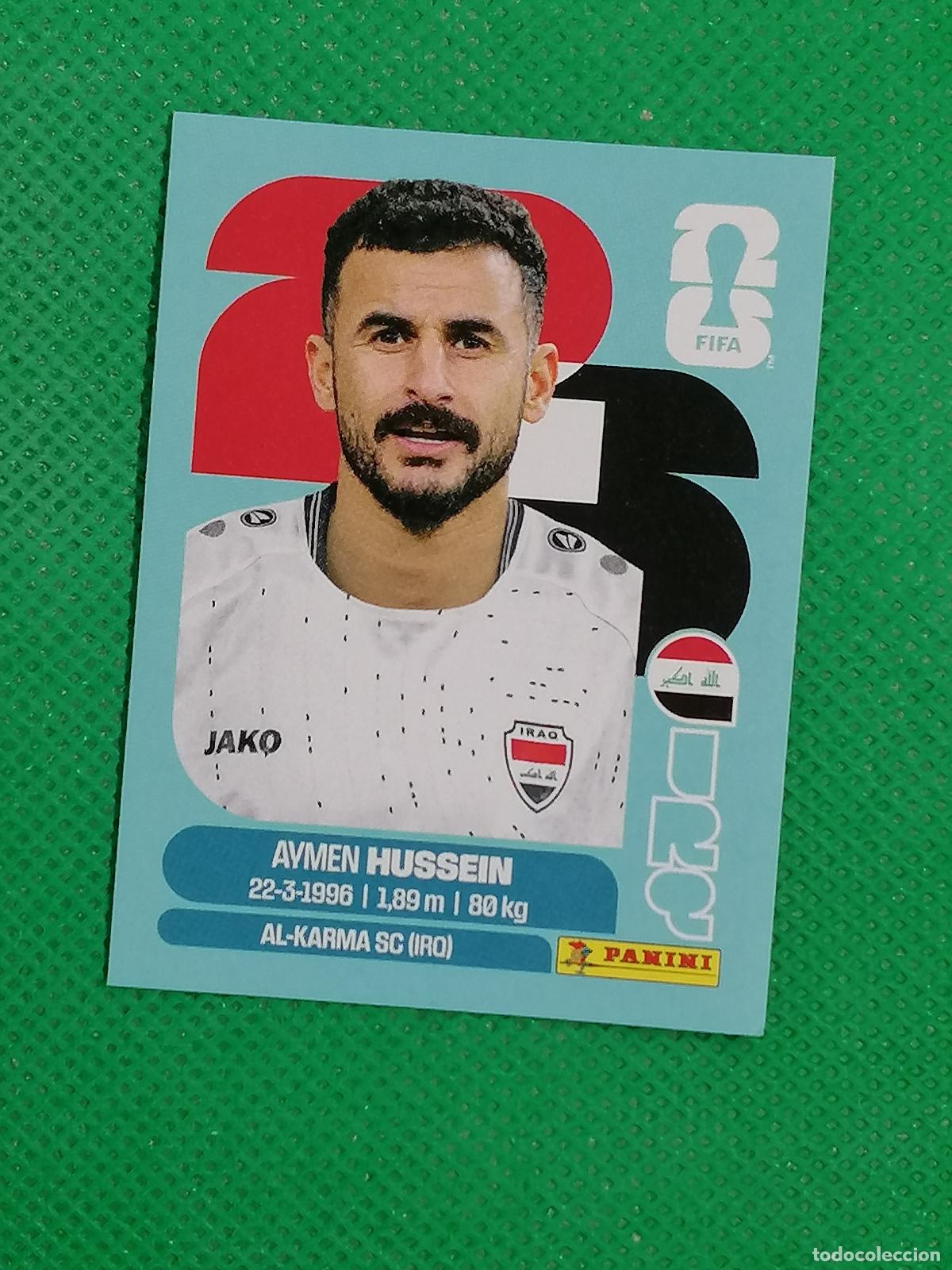 Cromos de f&uacute;tbol: IRQ 19 IRQ19 AYMEN HUSSEIN IRAQ ⚽ PANINI FIFA MUNDIAL WORLD CUP 26 2026 STICKER ⚽