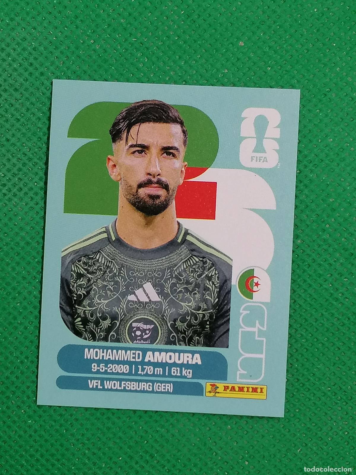 Cromos de f&uacute;tbol: ALG 20 ALG20 MOHAMMED AMOURA ARGELIA ⚽ PANINI FIFA MUNDIAL WORLD CUP 26 2026 STICKER ⚽