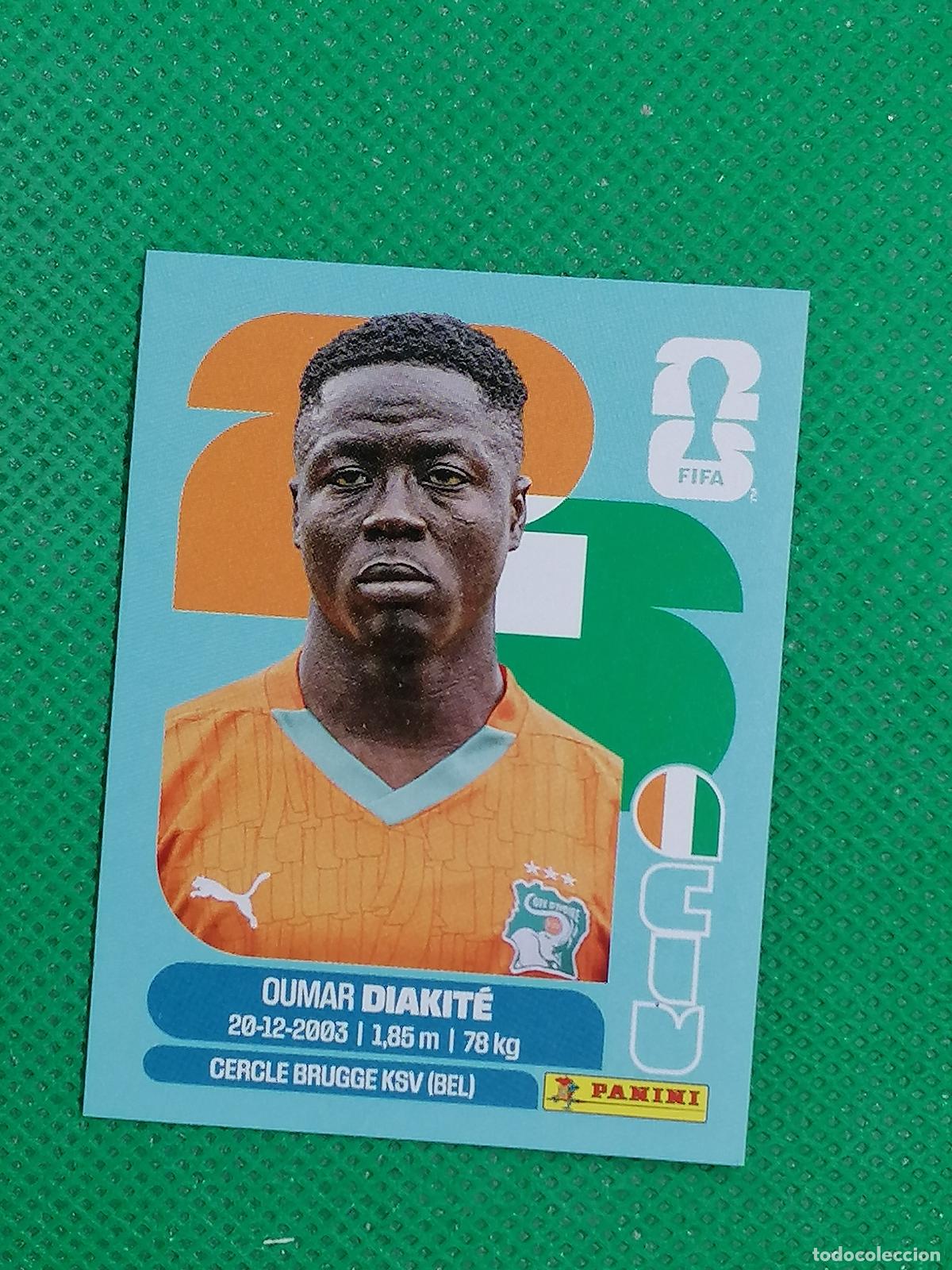 Cromos de f&uacute;tbol: CIV 20 CIV20 OUMAR DIAKITE COSTA DE MARFIL ⚽ PANINI FIFA MUNDIAL WORLD CUP 26 2026 STICKER ⚽