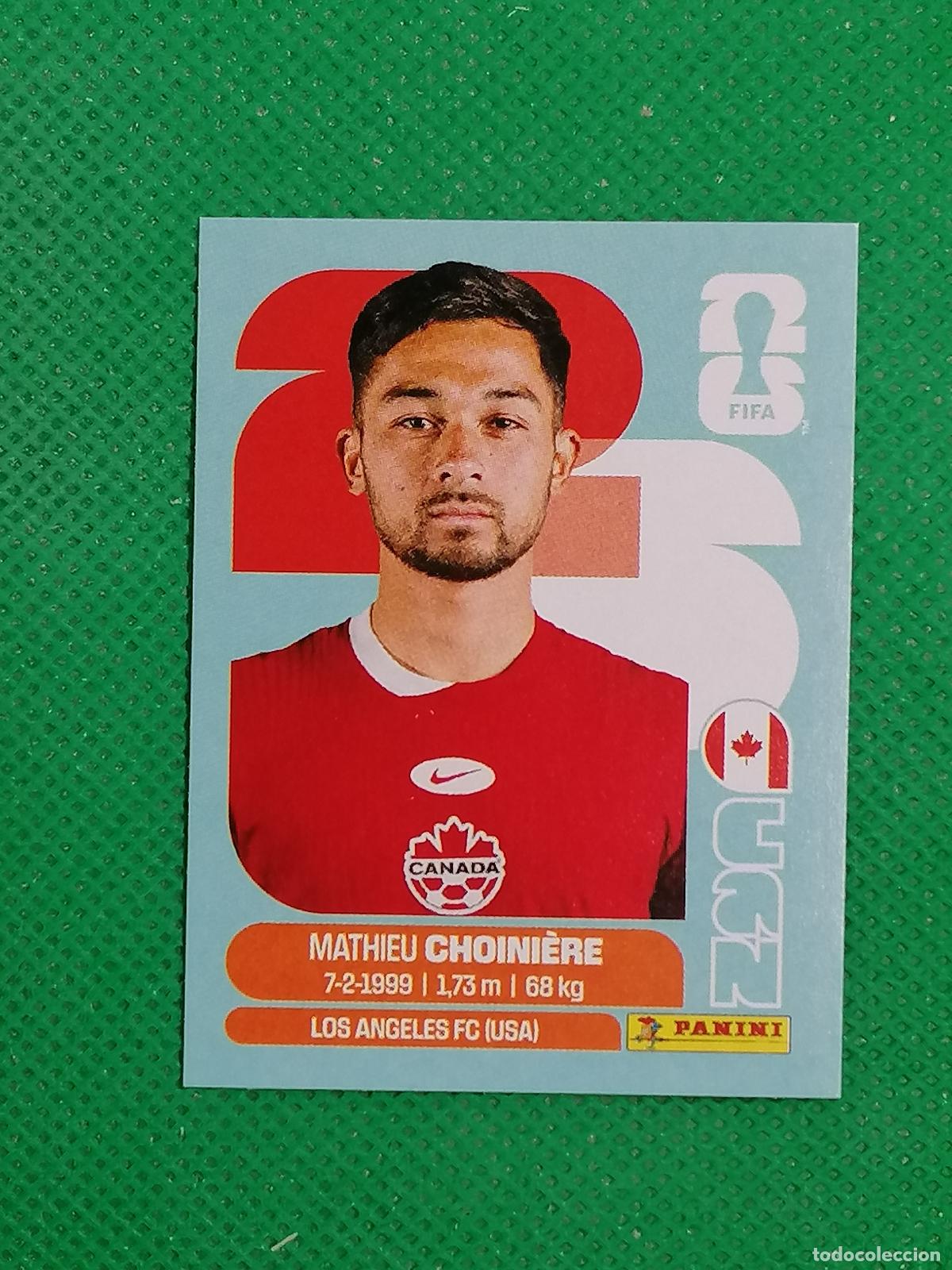 Cromos de f&uacute;tbol: CAN 15 CAN15 MATHEU CHOINIERE CANADA ⚽ PANINI FIFA MUNDIAL WORLD CUP 26 2026 STICKER ⚽