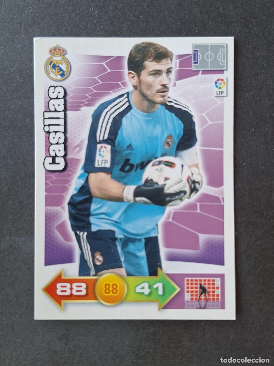 Cromos de f&uacute;tbol: L3 CASILLAS REAL MADRID 163 ADRENALYN XL LIGA 2010 2011 10 11 PANINI