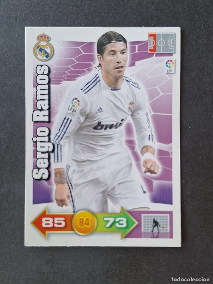 Cromos de f&uacute;tbol: L3 SERGIO RAMOS REAL MADRID 164 ADRENALYN XL LIGA 2010 2011 10 11 PANINI