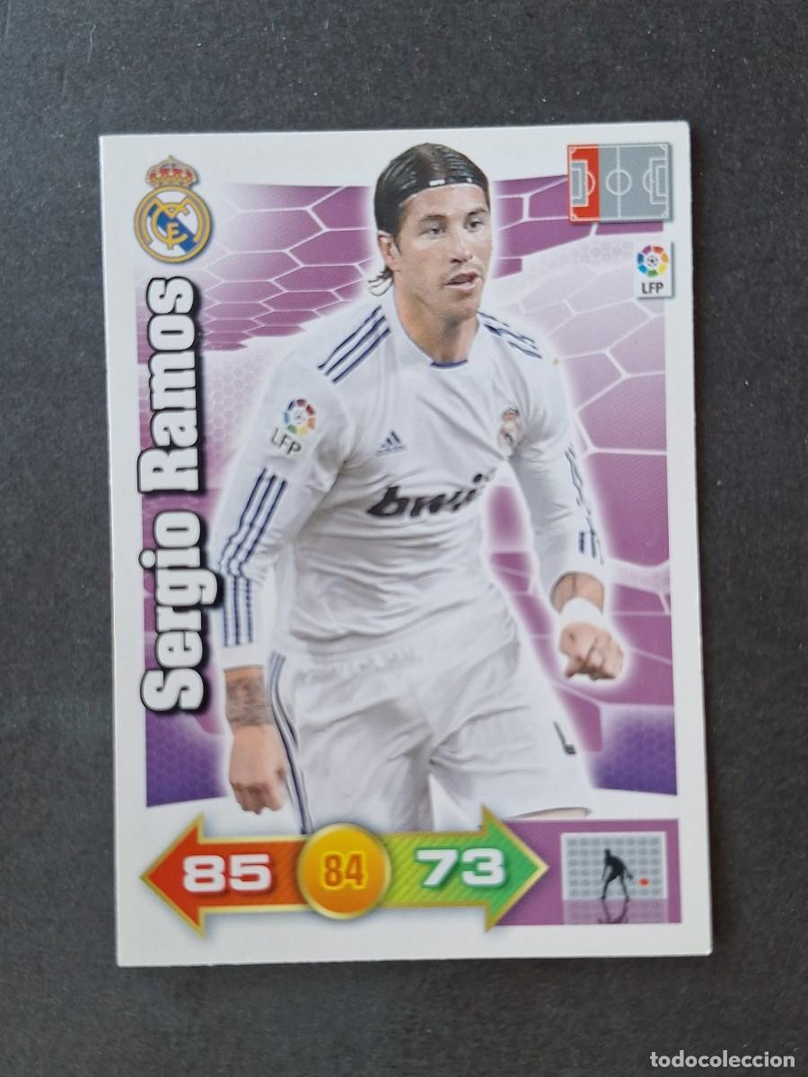 Cromos de f&uacute;tbol: L3 SERGIO RAMOS REAL MADRID 164 ADRENALYN XL LIGA 2010 2011 10 11 PANINI