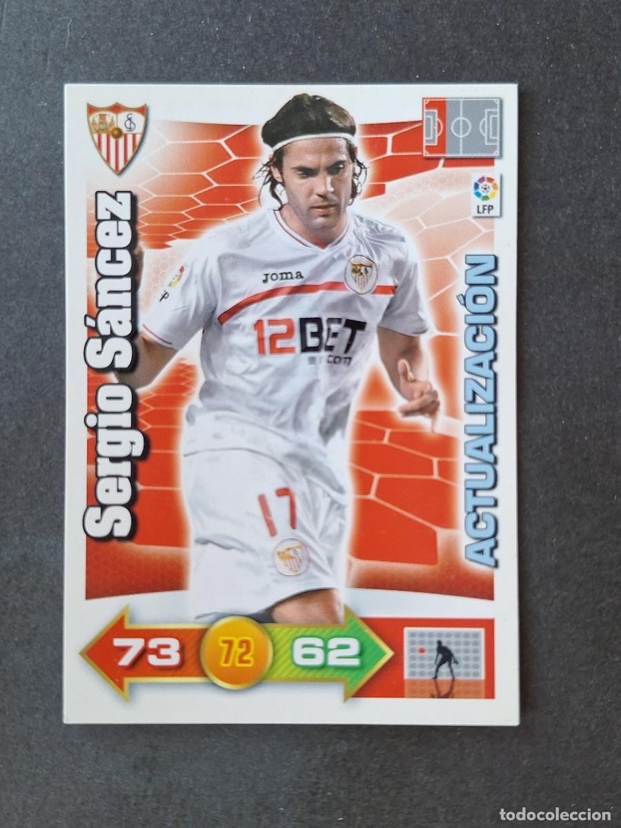 Cromos de f&uacute;tbol: L3 SERGIO SANCHEZ SEVILLA F. C. 437 ACTUALIZAZION ADRENALYN XL LIGA 2010 2011 10 11 PANINI