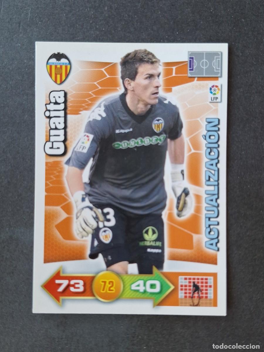 Cromos de f&uacute;tbol: L3 GUAITA VALENCIA C. F. 440 ACTUALIZAZION ADRENALYN XL LIGA 2010 2011 10 11 PANINI