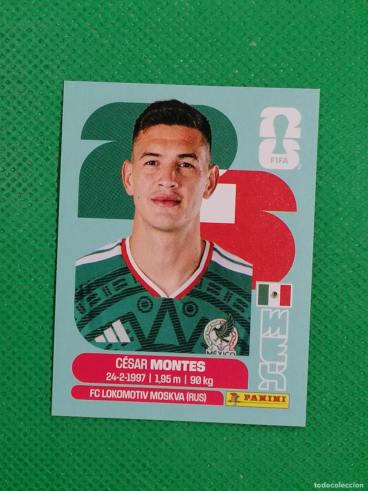 Cromos de f&uacute;tbol: MEX 5 MEX5 CESAR MONTES MEXICO ⚽ PANINI FIFA MUNDIAL WORLD CUP 26 2026 STICKER ⚽