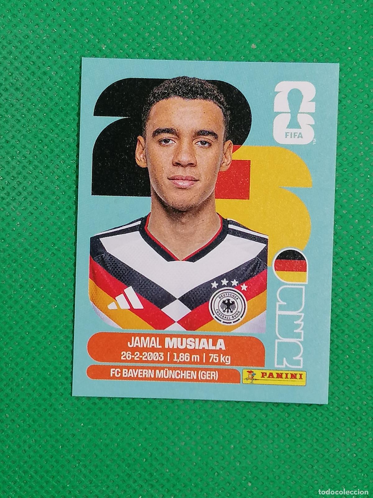 Cromos de f&uacute;tbol: GER 15 GER15 JAMAL MUSIALA ALEMANIA ⚽ PANINI FIFA MUNDIAL WORLD CUP 26 2026 STICKER ⚽