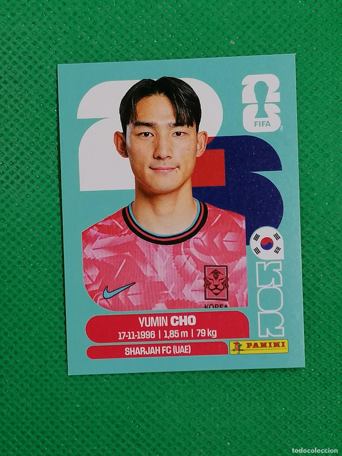 Football Stickers: KOR 5 KOR5 YUMIN CHO KOREA ⚽ PANINI FIFA MUNDIAL WORLD CUP 26 2026 STICKER ⚽